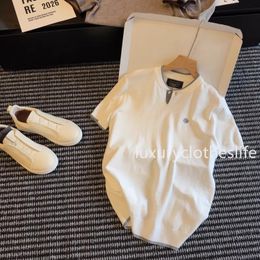 Pull en laine broderie – Homme | LOROVELA