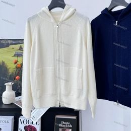 Cardigan en cachemire capuche | LOROVELA