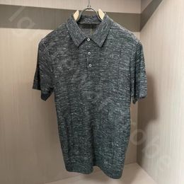 Pièce signature en lin et coton col à revers – Homme | LOROVELA