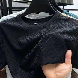 Chemise en soie col rond – Homme | LOROVELA