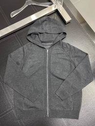 Manteau en cachemire capuche – Homme | LOROVELA