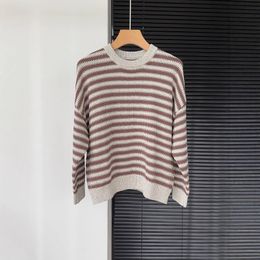 Gilet en coton col rond | LOROVELA