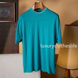 Chemise en laine col rond – Homme | LOROVELA
