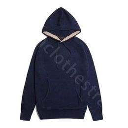 Pull en laine et coton capuche – Homme | LOROVELA