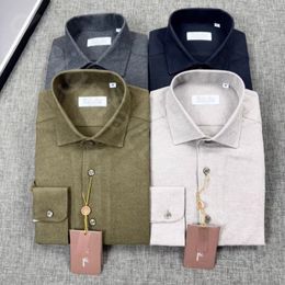 Chemise en cachemire et laine – Homme | LOROVELA