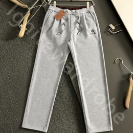 Pantalon en laine broderie – Homme | LOROVELA