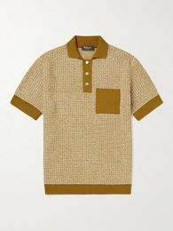 Polo en cachemire et soie – Homme | LOROVELA