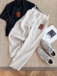 Pantalon en lin – Homme | LOROVELA