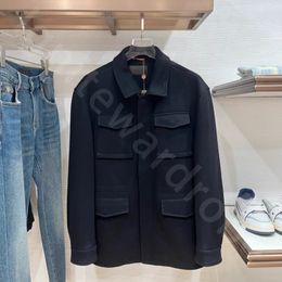 Manteau col montant – Homme | LOROVELA