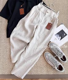 Pantalon en lin – Homme | LOROVELA
