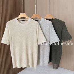 Pull en soie et coton – Homme | LOROVELA