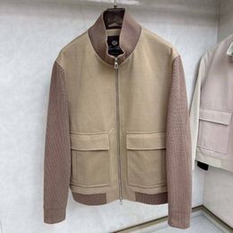 Manteau en laine col montant – Homme | LOROVELA