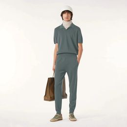 Chemise en cachemire et laine broderie – Homme | LOROVELA