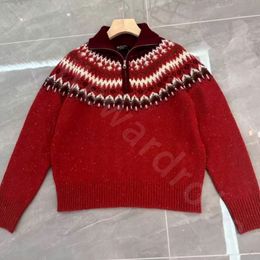 Pull en laine motif jacquard | LOROVELA