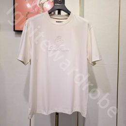 Pièce signature en coton col rond – Homme | LOROVELA