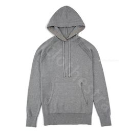 Pull en cachemire et coton capuche – Homme | LOROVELA
