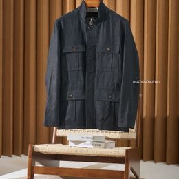 Manteau en lin – Homme | LOROVELA