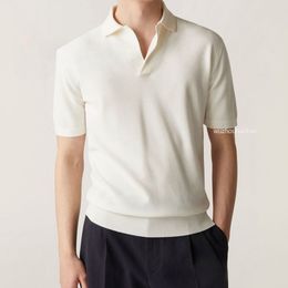 Chemise en coton col rond – Homme | LOROVELA