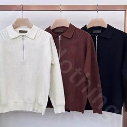 Polo en laine col à revers – Homme | LOROVELA