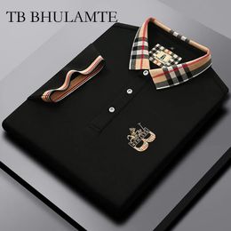 Polo en coton broderie – Homme | LOROVELA