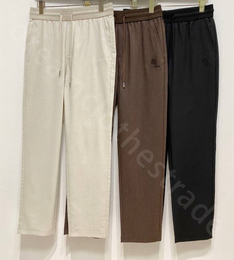 Pantalon en soie et lin – Homme | LOROVELA