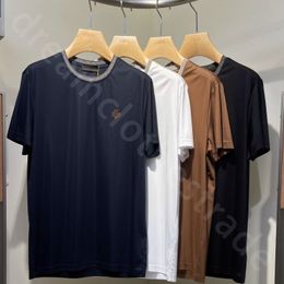 Chemise en coton col rond – Homme | LOROVELA