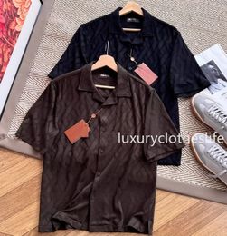 Chemise motif jacquard – Homme | LOROVELA