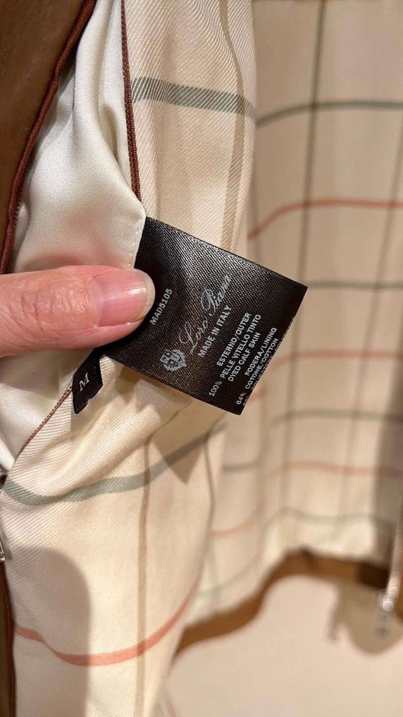 Loro Piana Suede Trucker Jacket