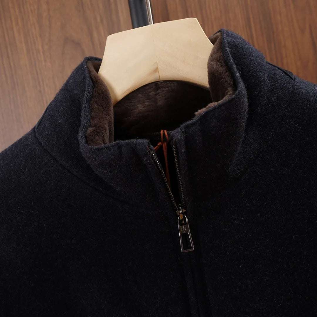 Loro Piana Sweater Bomber Jersey Novalis