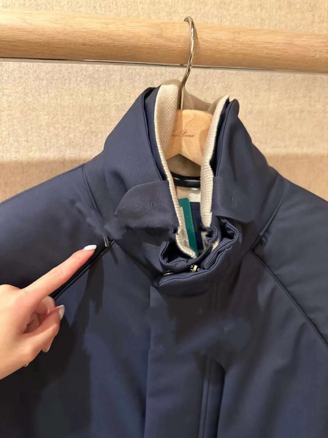Loro Piana Icer Snow Wander Padded Virgin Wool Blend Jacket