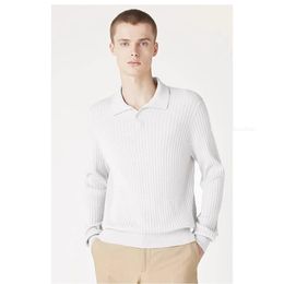 Pull en cachemire col à revers – Homme | LOROVELA