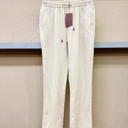Pantalon en soie et lin – Homme | LOROVELA