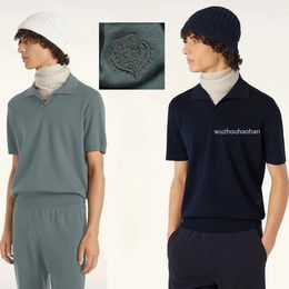 Chemise en cachemire et laine broderie – Homme | LOROVELA