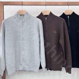 Cardigan en laine broderie – Homme | LOROVELA