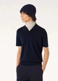 Chemise en cachemire et soie broderie – Homme | LOROVELA