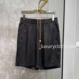 Pantalon en lin broderie – Homme | LOROVELA