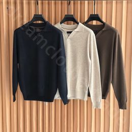 Polo en laine col à revers – Homme | LOROVELA