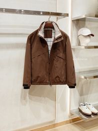 Manteau en cachemire et coton col montant – Homme | LOROVELA