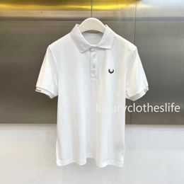 Polo en coton broderie – Homme | LOROVELA