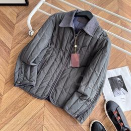 Manteau en coton col à revers – Homme | LOROVELA