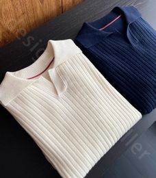 Polo en cachemire et laine – Homme | LOROVELA