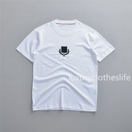 Chemise en coton col rond – Homme | LOROVELA